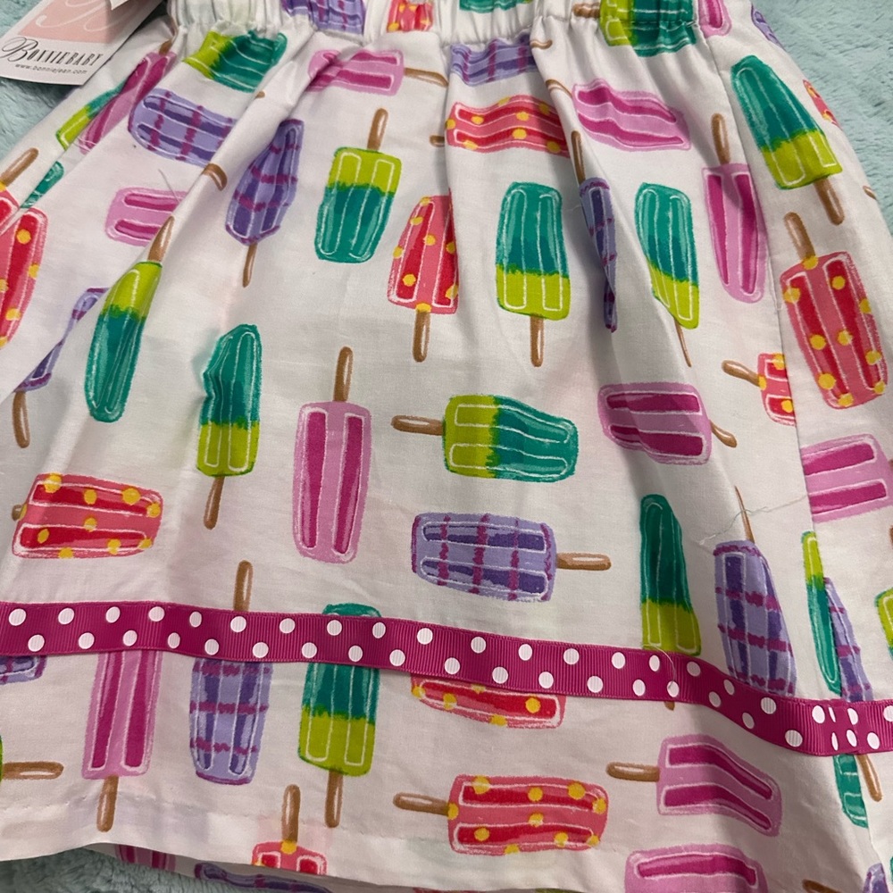 Bonnie, jean size 18 months NWT sundress with diaper cover - Picture 5 of 5